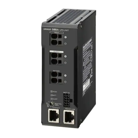 Omron S8BA-24D24D480SBF User manual Omron S8BA-24D24D480SBF User manual