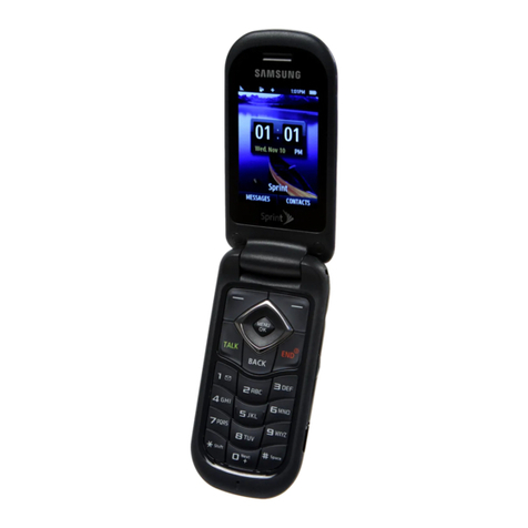 Samsung SPH-M360 User manual