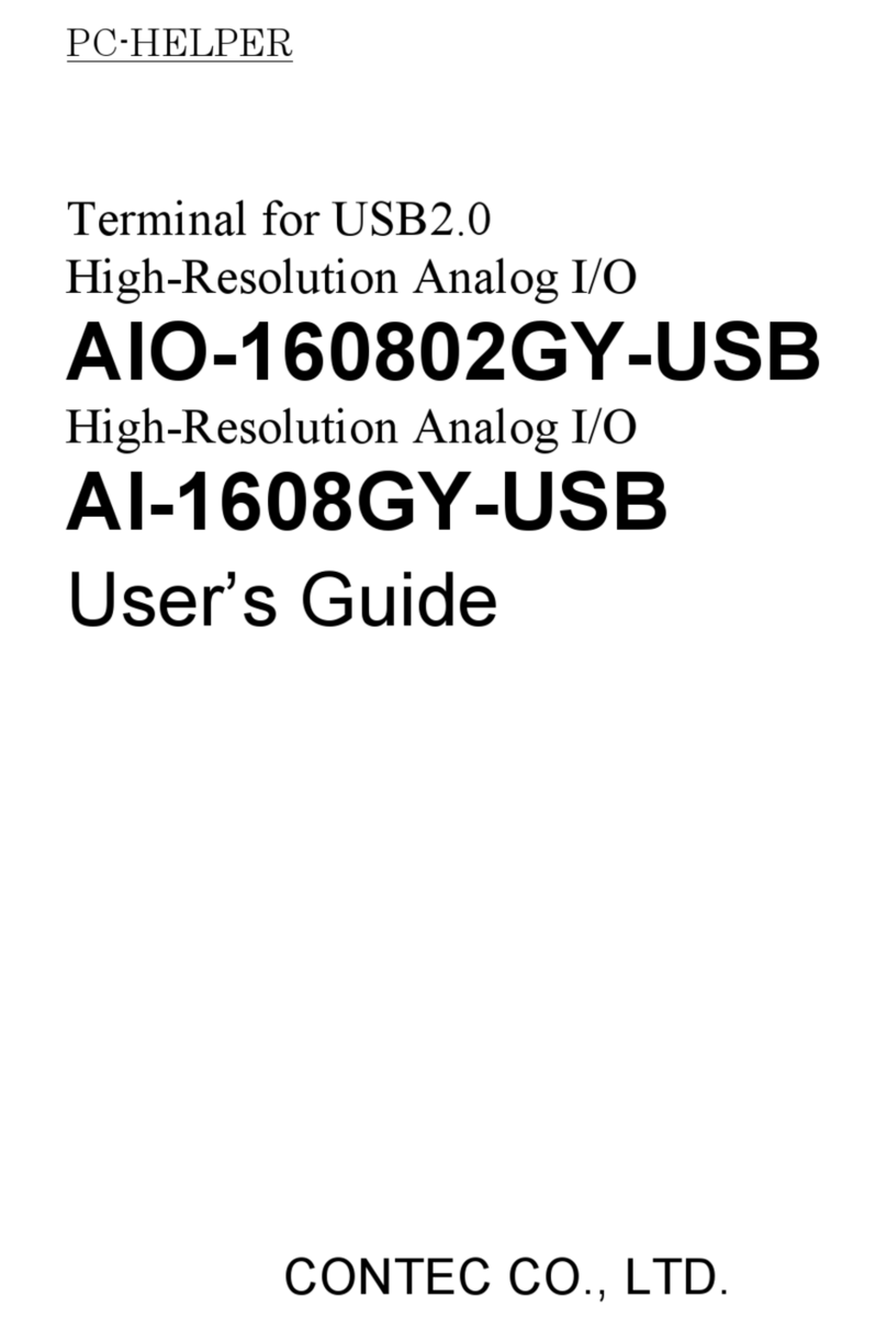 Contec AI-1608GY-USB user guide