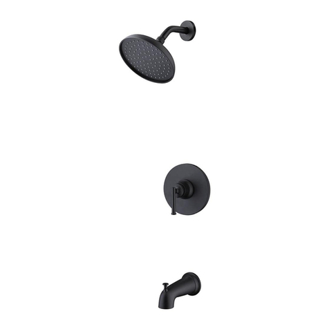 Glacier bay OSWELL HD873X-1910H Installation and care guide
