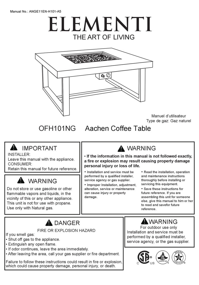 ELEMENTI Aachen OFH101NG User manual