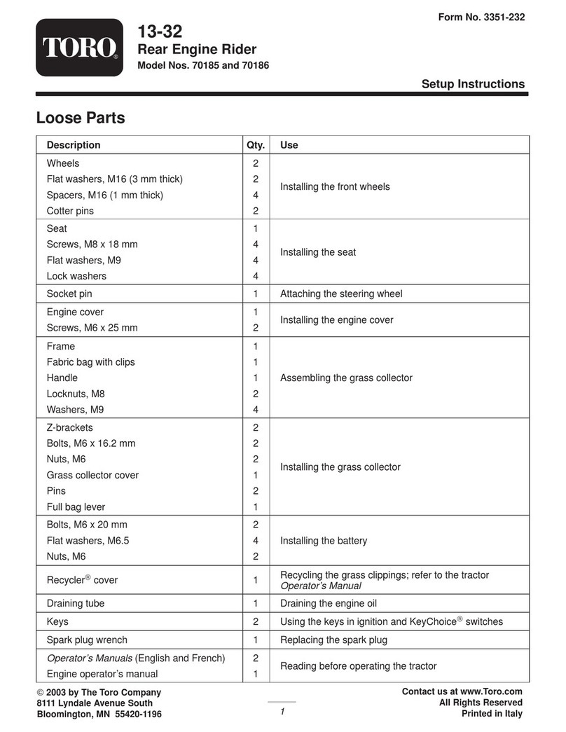 Toro 70185 Manual