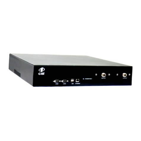 CSI CSI-DSP85-250-AW User manual