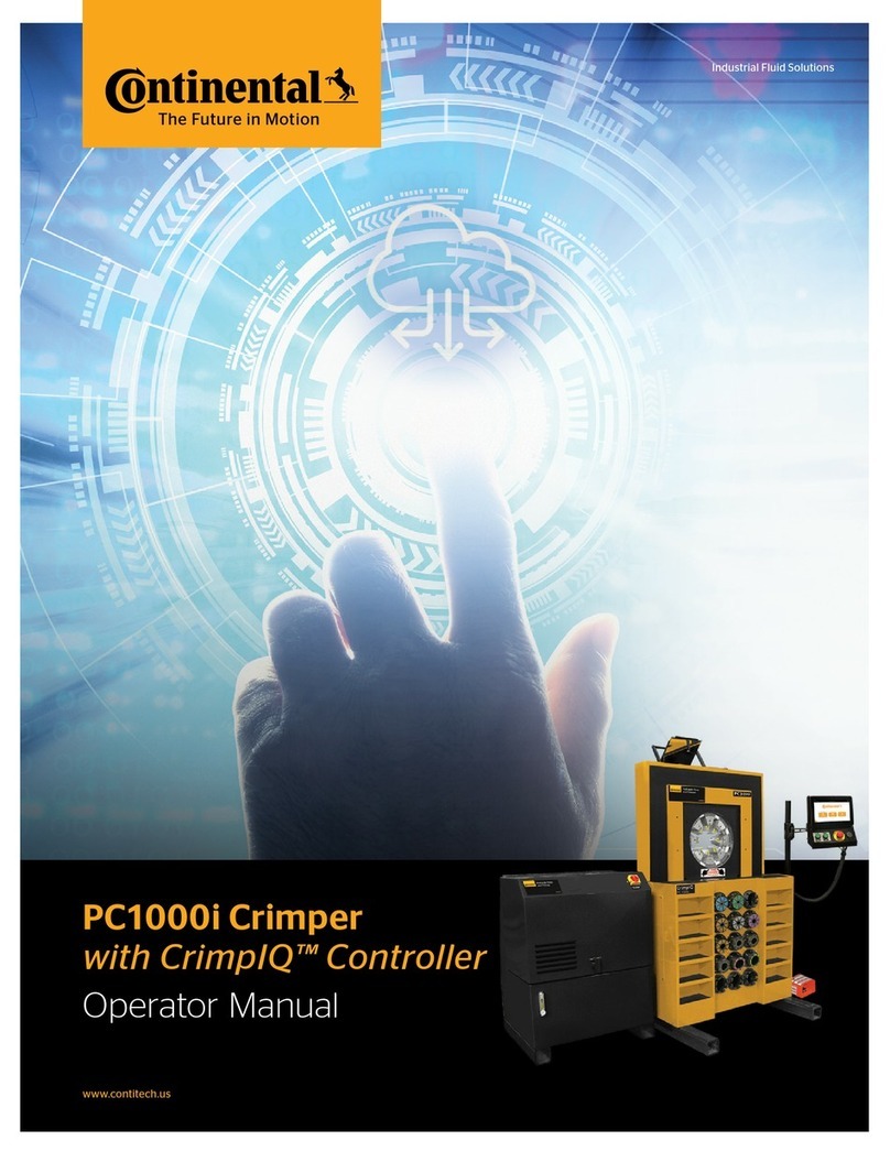 Continental Refrigerator PC1000i Operator's manual Continental Refrigerator PC1000i Operator's manual