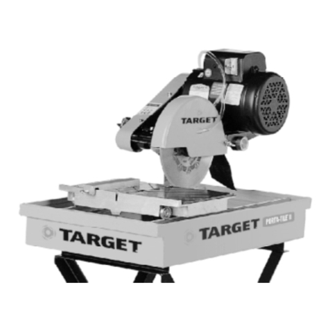 Target PORTA-TILE II Operating instructions and parts list