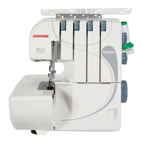Janome 9200D User manual