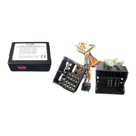 Car-Interface TV-Free CI-TF-PCM30 User manual