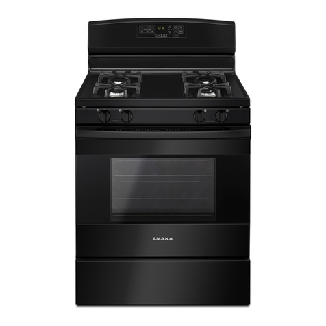 Amana AGR6603SFB User manual