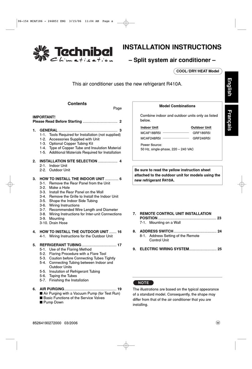 Technibel MCAF188R5I User manual