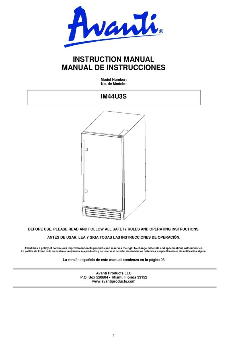 Avanti IM44U3S User manual