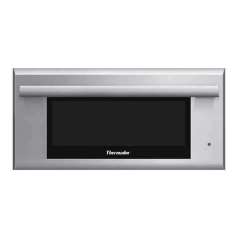 Thermador MASTERPIECE PROFESSIONAL Series installation instructions