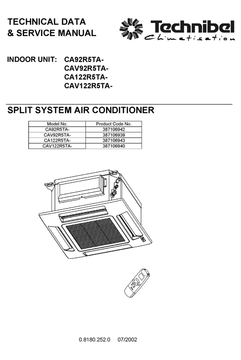 Technibel CA92R5TA Series Manual
