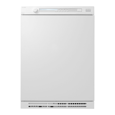 Asko T884XLHPW User manual