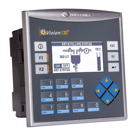 Unitronics Vision OPLC V130-33-T38 installation guide