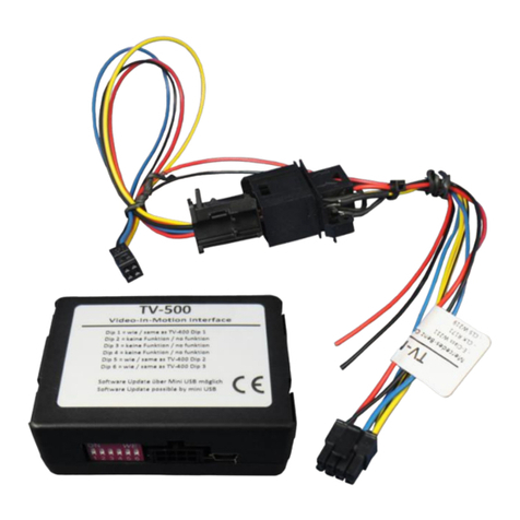 Car-Interface TV-Free TF-NTG1 User manual Car-Interface TV-Free TF-NTG1 User manual