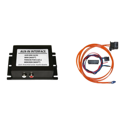 Car-Interface CI-AUX-110 User manual Car-Interface CI-AUX-110 User manual