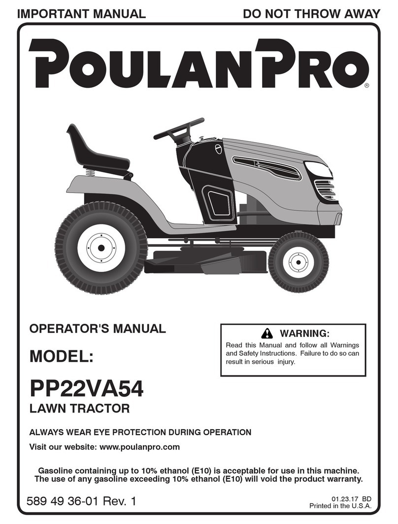 Poulan Pro PP22VA54 Operator's manual