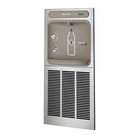 Elkay ezH2O LZWSM8 Series Installation, care & use manual