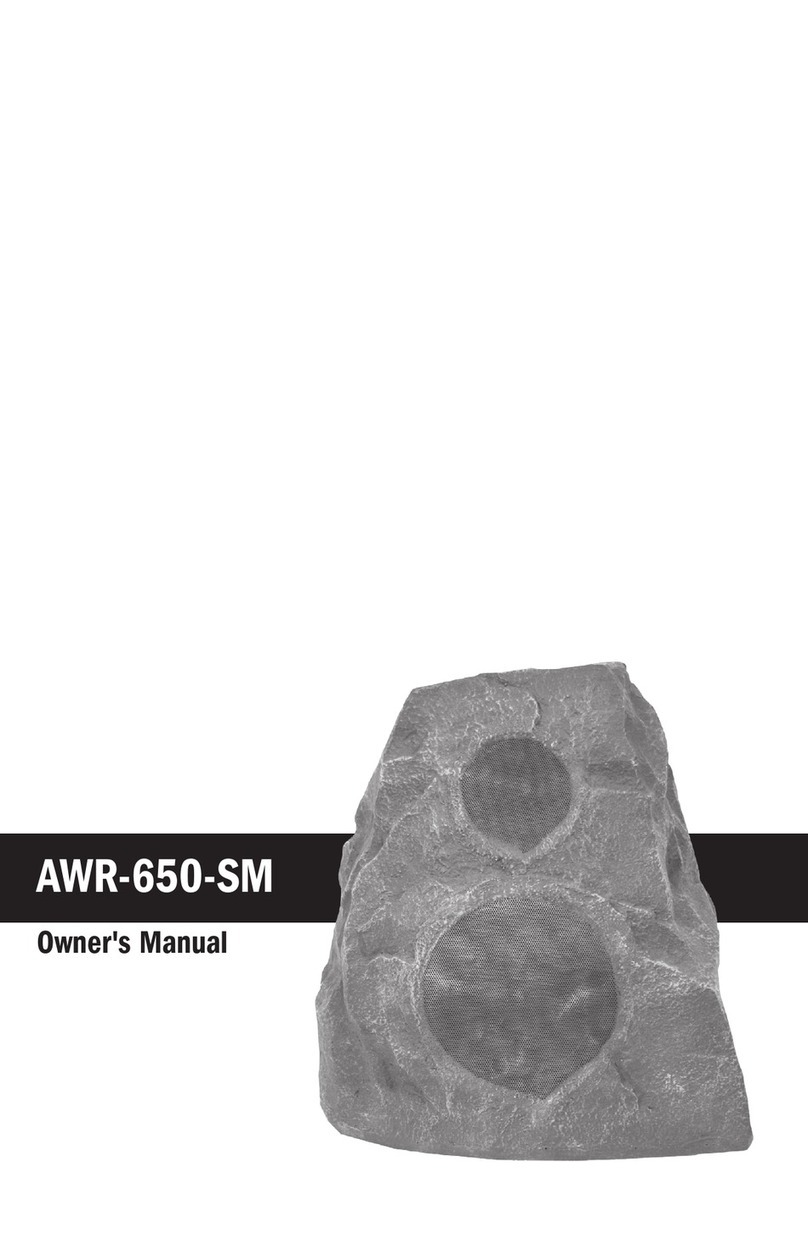 Klipsch AWR-650-SM User manual