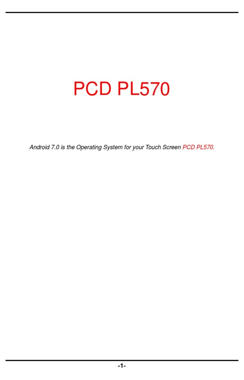 PCD PL570 User manual