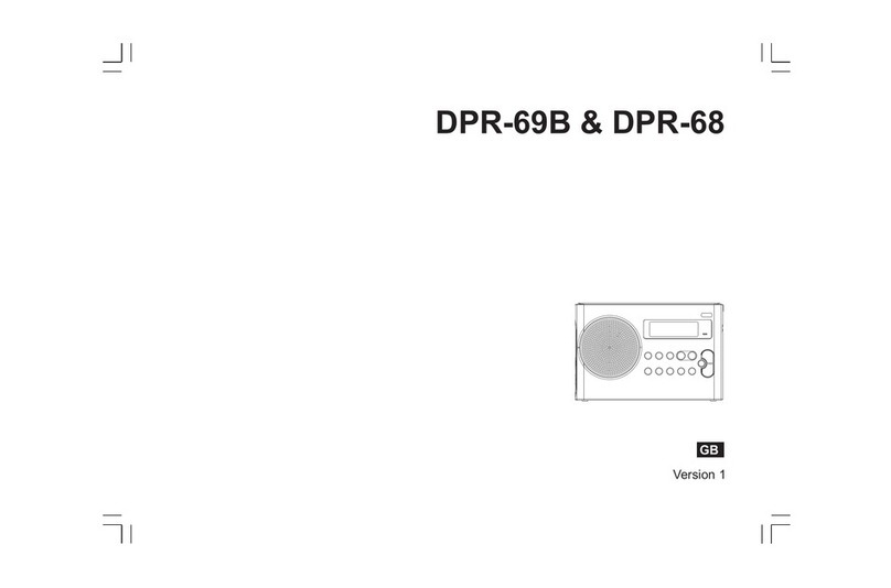 Sangean DPR-69B User manual