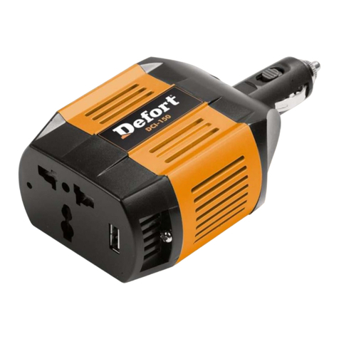 Defort DCI-150 user manual