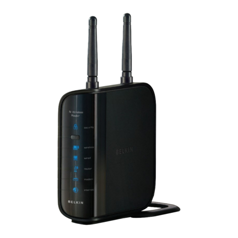 Belkin F5D8236V3 User manual