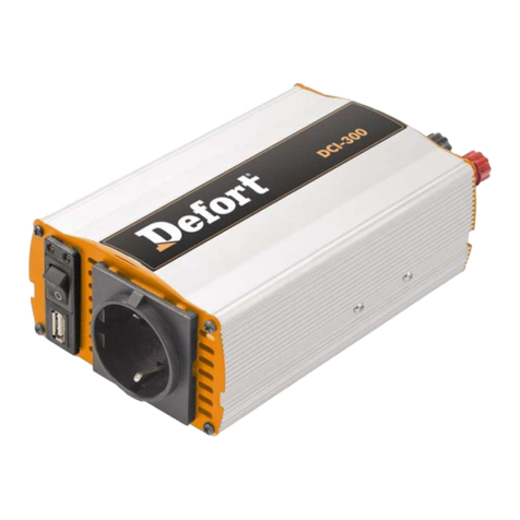 Defort DCI-300 User manual