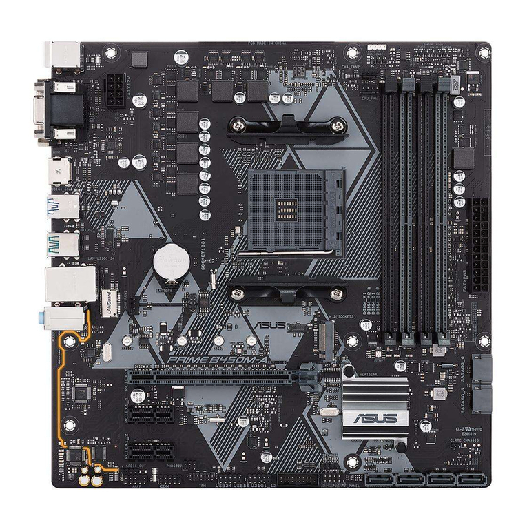 Asus PRIME B450M-A quick start guide