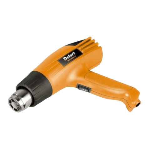 Defort DHG-2000N-K User manual Defort DHG-2000N-K User manual