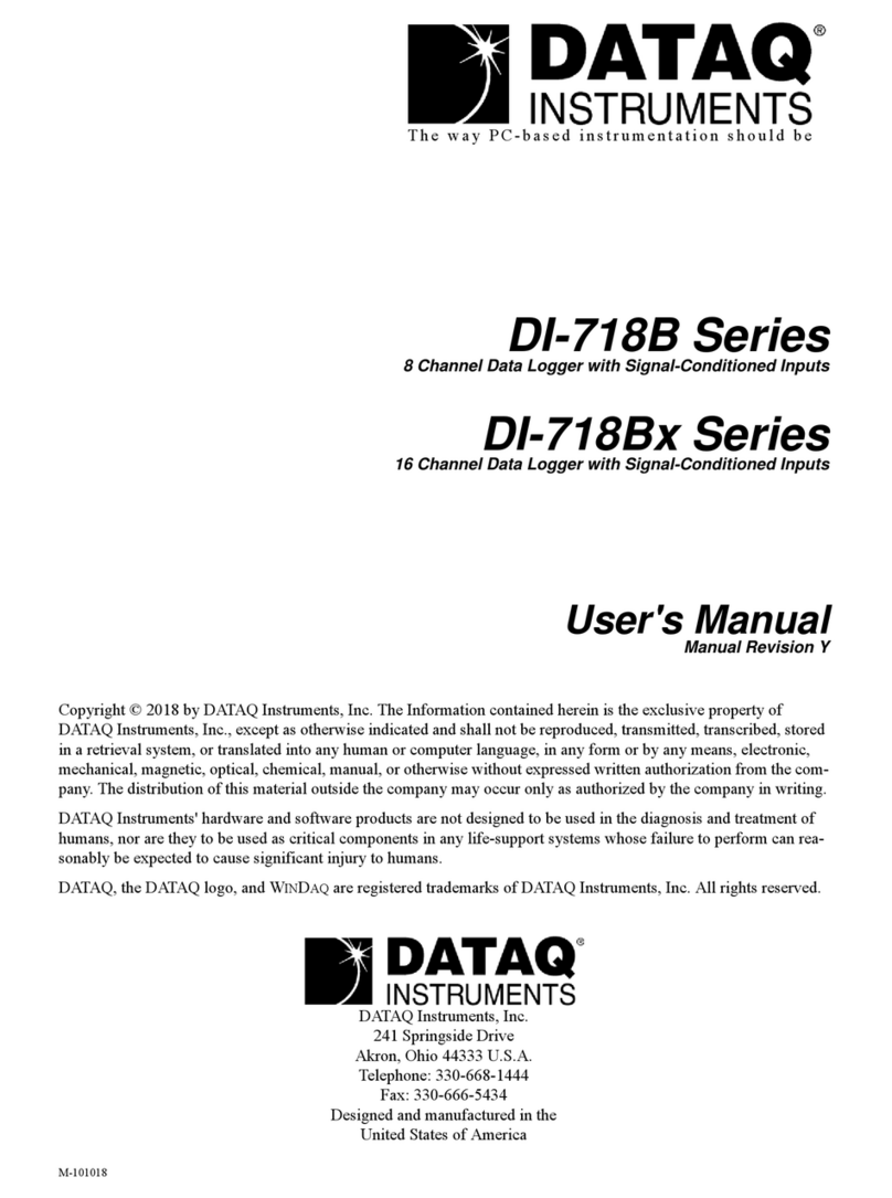 Dataq DI-718B Series user manual