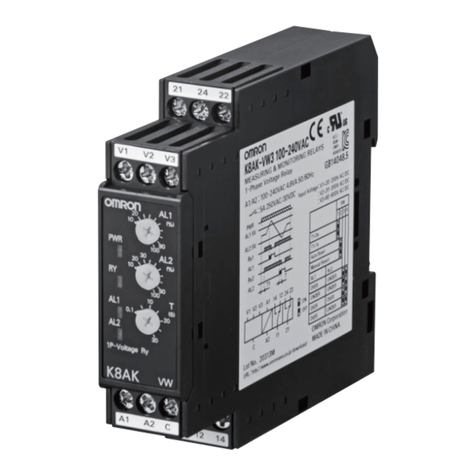 Omron K8AK-VW2 24 VAC/DC manual