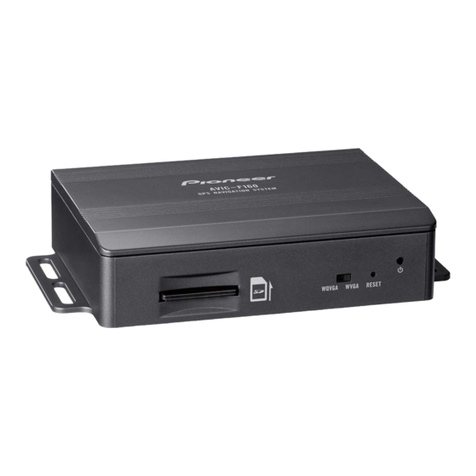 Pioneer AVIC-F160-2 owner's manual