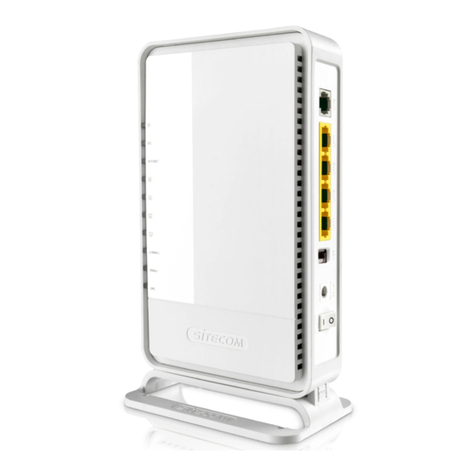 Sitecom X4 N300 User manual Sitecom X4 N300 User manual