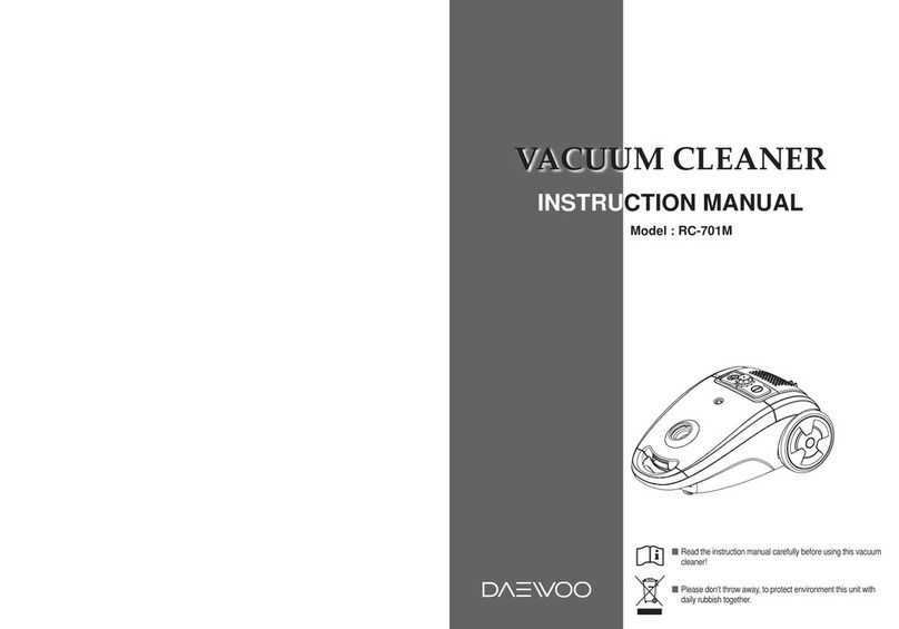 Daewoo RC-701M User manual Daewoo RC-701M User manual