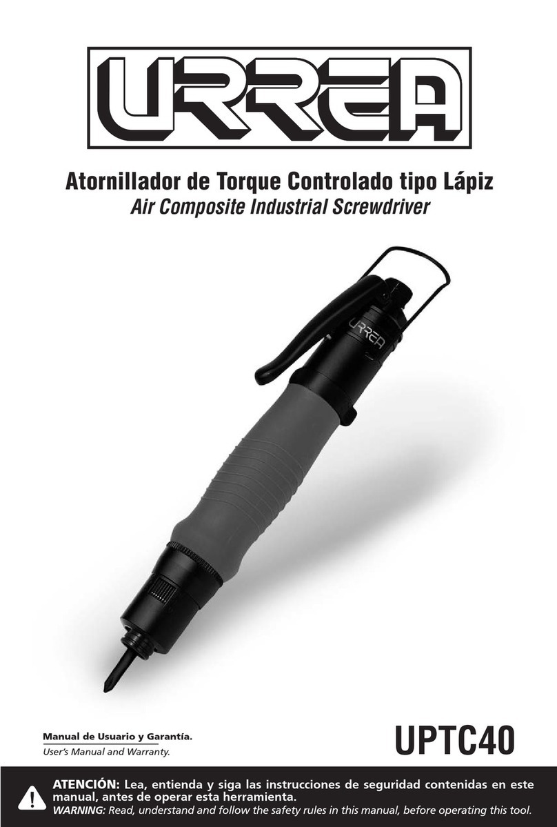 Urrea UPTC40 User manual Urrea UPTC40 User manual