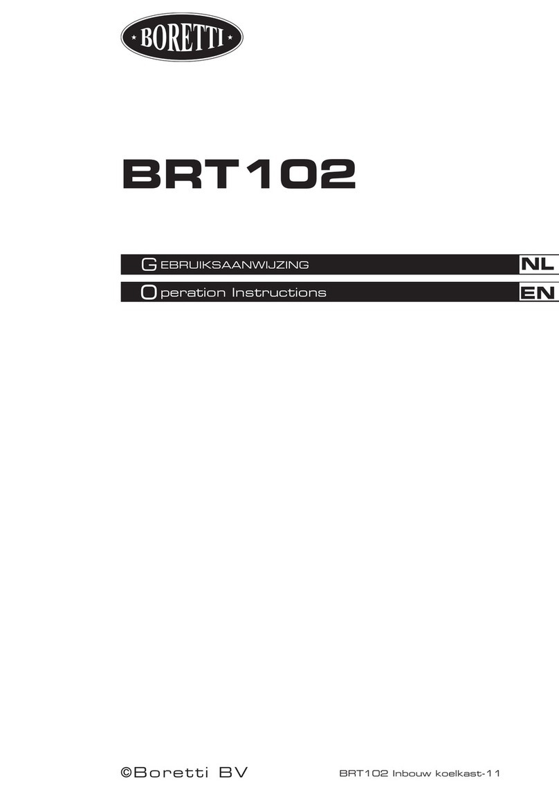 BORETTI BRT 102 Operation instructions
