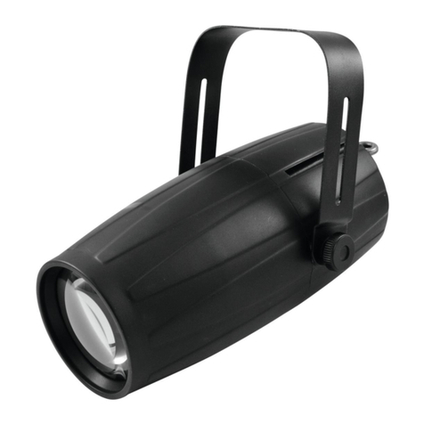 EuroLite LED PST-15W QCL DMX Spot user manual