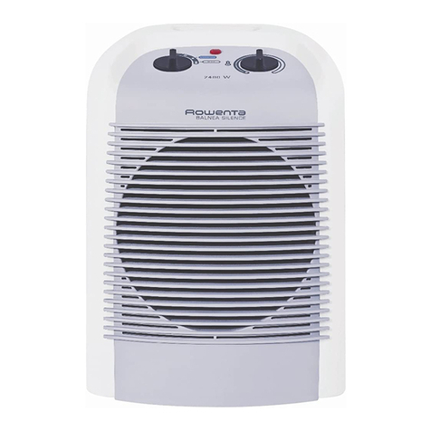 Rowenta BALNEA SILENCE SO6210 manual
