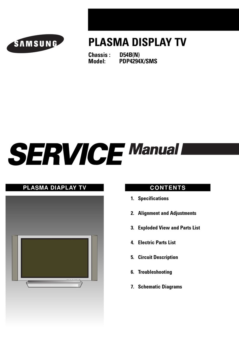 Samsung PDP4294X/SMS User manual