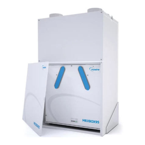 NuAire Ecosmart MRXBOX95-WM2-1Z Installation and Maintenance