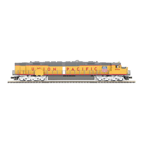 MTHTrains DDA4OX DIESEL ENGINE operating instructions