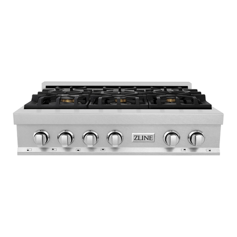 Zline RTSBR36 Installation guide and user's manual