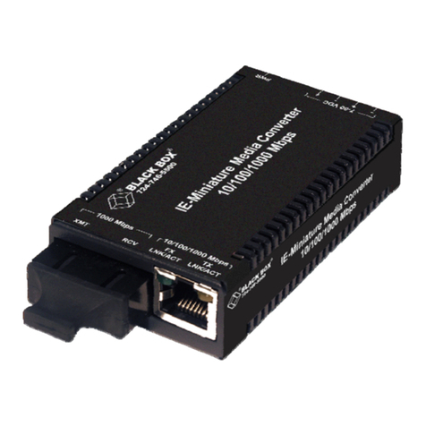 Black Box LGC321A-NPS-R2 User manual