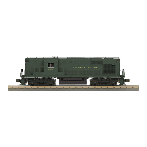 MTHTrains RailKing RS-11 Diesel Engines Operator's manual