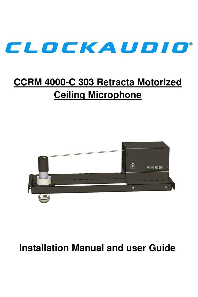 Clockaudio CCRM4000-C303 Guide