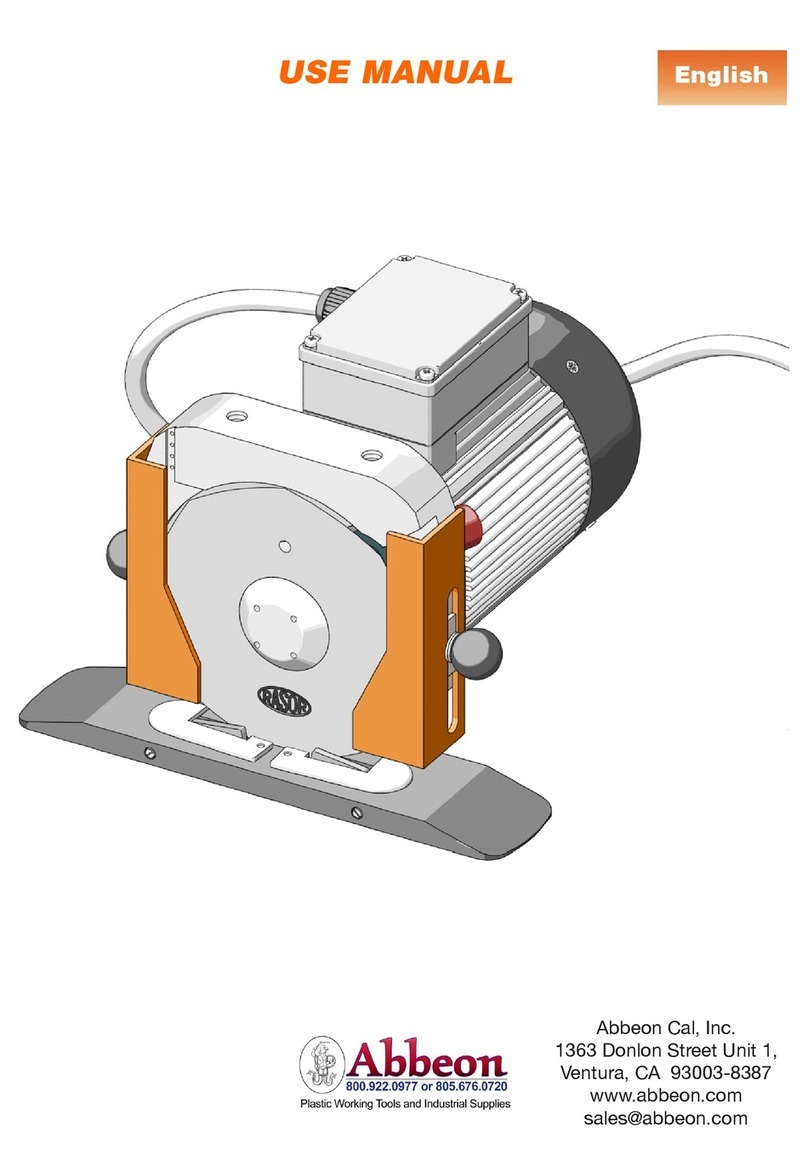 RASOR DD120DT User manual