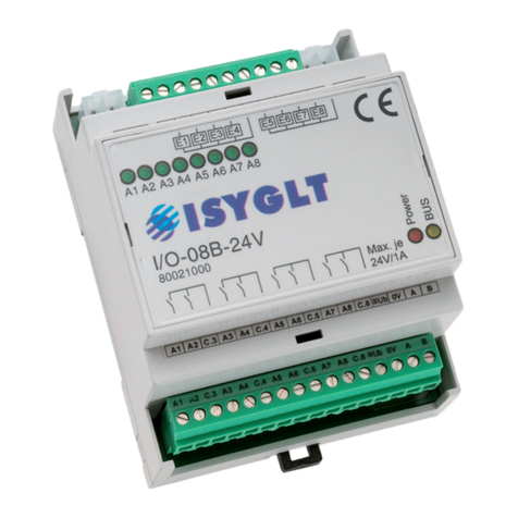 Seebacher ISYGLT I/O-08B-24V-1A User manual