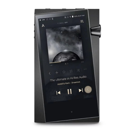 Astell & Kern SR25 User manual