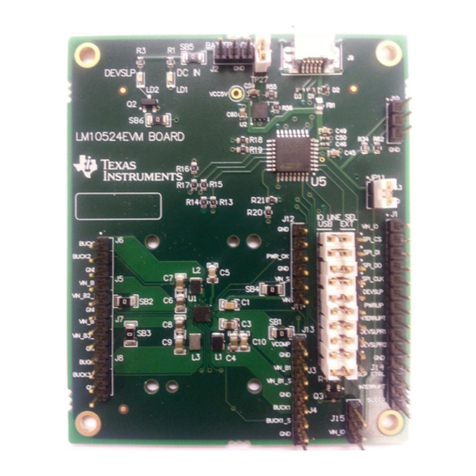 Texas Instruments LM10524EVM user guide